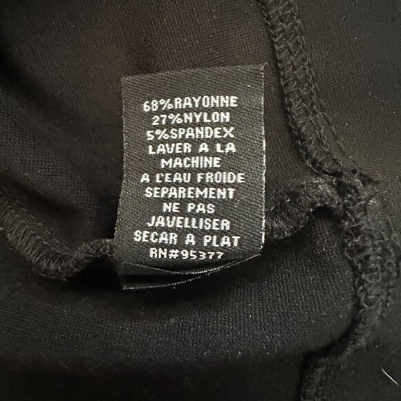 Women's XS Sanctuary Little Black Dress Sleeveless Bodycon - Picture 8 of 8